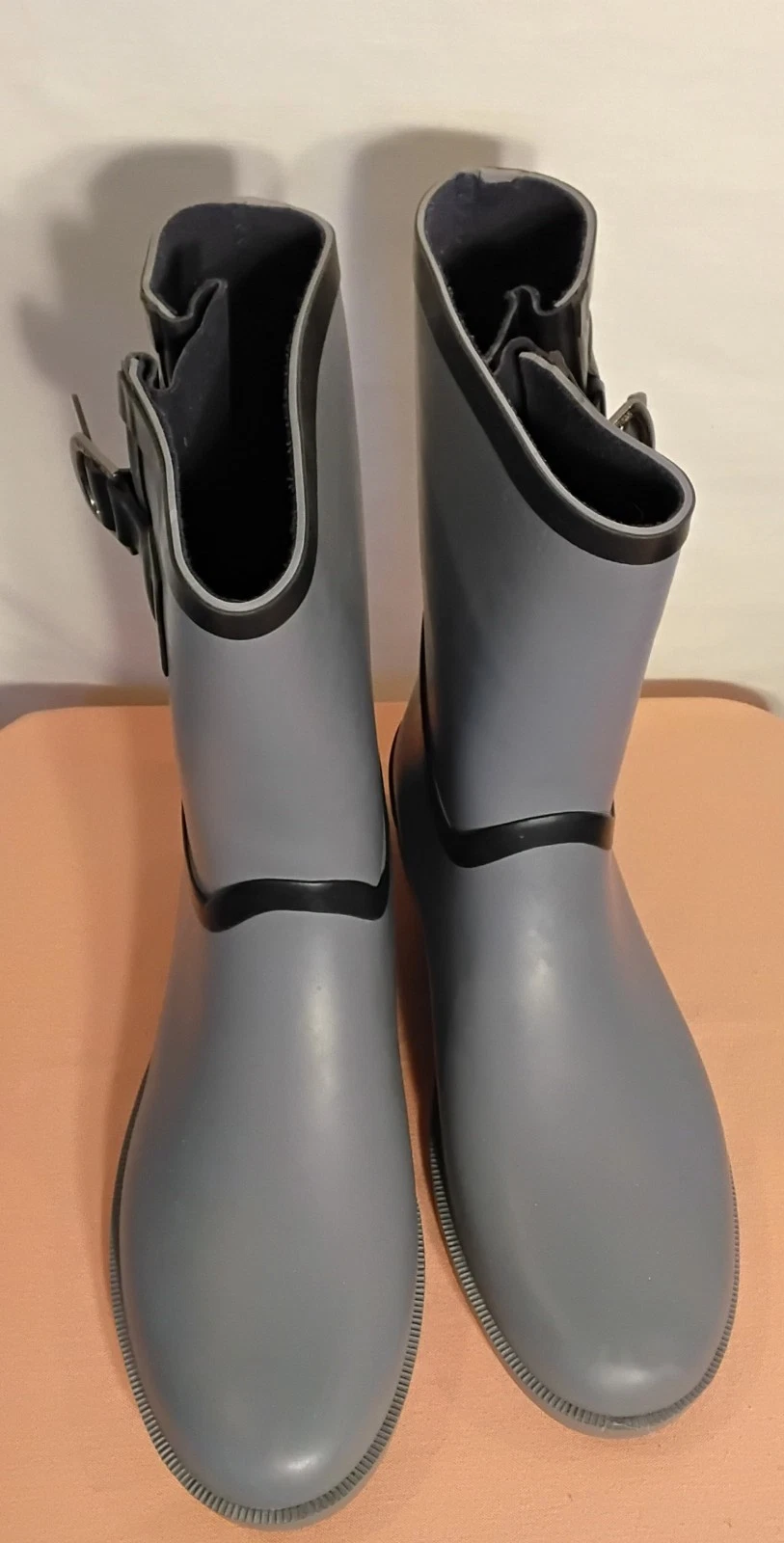 Women's Nautica Rain Boots Stringer Rain Boots Women’s Slate Size 9 M