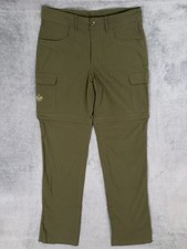 Boy Scouts of America Cargo Pants Mens 36x36 Green Uniform Straight Convertible
