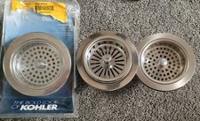 Kohler 8801-2MB Duostrainer Basket Strainer with Sink Drain  Tailpiece Lot Of 3