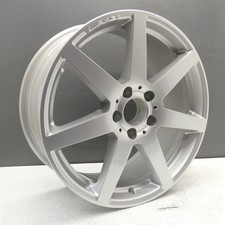 Mercedes C-Klasse W204 AMG 18" Leichtmetallfelge 8J Silber 7-Speichen
