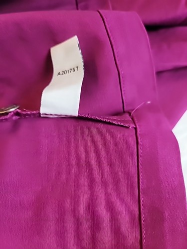 Bob Mackie Wearable Art Denim Jacket XL Magenta Square Jewel Embelished "READ" - Picture 21 of 24
