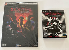 Lot RESIDENT EVIL Operation Raccoon City Special Ed. SteelCase PS3 & Brady Guide