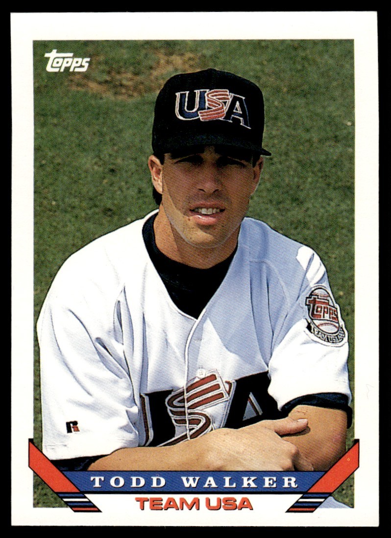 1993 Topps USA Todd Walker Rookie #79T