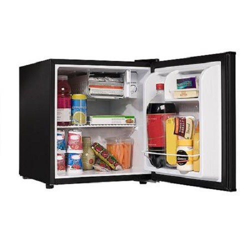Galanz GL17BK 1.7 cu ft Single-Door Refrigerator, Black | eBay