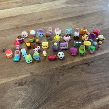 Shopkins 40 Piece Collectible Mixed Series Mini Food Toys Bundle Lot
