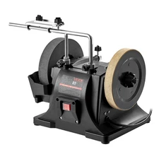 8-Inch Wet Sharpening System - Water-Cooled Knife Grinder, 155 RPM, Two-Directio