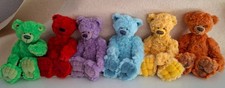 UNIKAT Kit Ourson en Mohair Sommerbär BLUE 24 cm, 1 Pièce, Fait Main