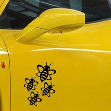Flying Bumble Bees Design Fun Window Bumper Vinyl Decal Sticker 12.7CM x 18.7CM