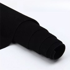 1.5mm Tissu En Cuir Veau Suède Noir Patch Pour Réparation Chaussures DIY Couture