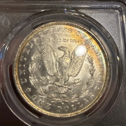 1884-O Morgan Silver Dollar PCGS MS64 New Orleans Mint High Grade Choice Toned