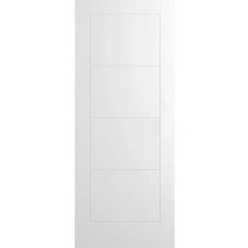 Premdor White Primed Ladder FD30 Fireshield Door - 1981mm x 686mm (78 x 27 inch)