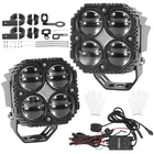 120W LED Motorcycle Spotlight for ATV UTV Pickup Truck IP67 12V Fog Lights