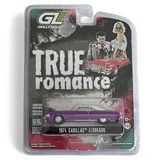 Rare Die-Cast 1:64 Scale True Romance 1974 Cadillac Eldorado Greenlight New 