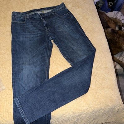 Alberto Modern Fit Jeans Robin Denim Stretch Blue Mens Size 34x34 II840