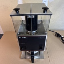 Bunn LPG2E, Low Profile Grinder, Portion Control, Dual Hopper 26800.0000 120V