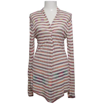 Solaire, cardigan, femme, taille : L, multicolore, viscose, rayures #GzV - Photo 1/4