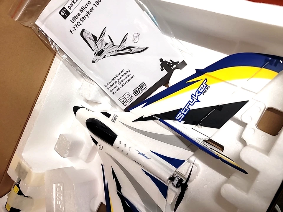  UMX Micro R/C BNF Airplane parkzone E-Flite F-27q Stryker 180 ultra micro RARE - Image 4 of 4