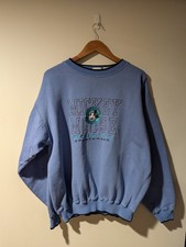 Vintage 90s Mickey Mouse  Co Sportswear Blue X-Large Sweatshirt
