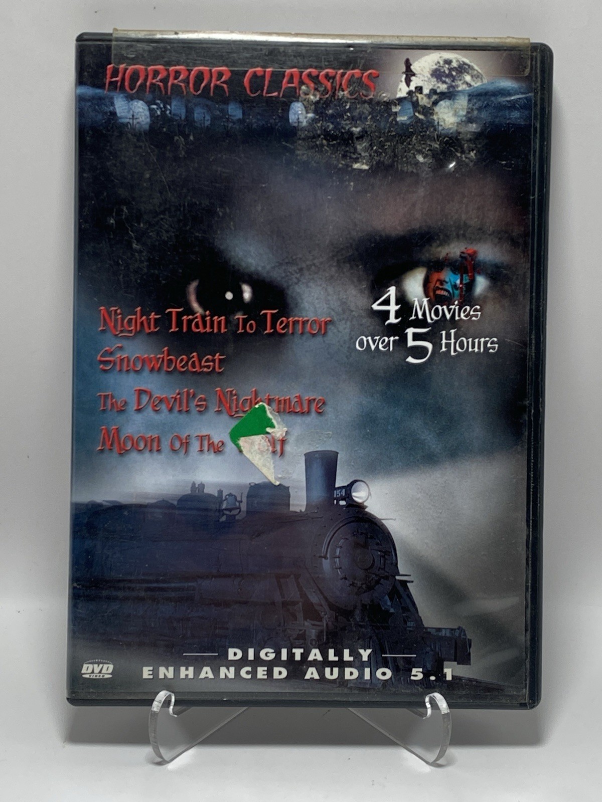 Horror Classics 4 Movies over 5 Hours DVD Snowbeast Devils Nightmare Etc