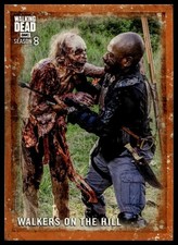 2018 Topps The Walking Dead Season 8 Walkers On The Hill #28 Rust