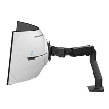 Ergotron Mounting Arm for Monitor, Curved Screen Display - Black 45-693-224 