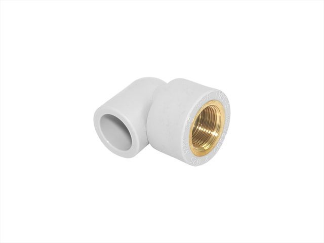 KNEE PP 90ST WITH GW BRASS 25/12 603-25/12-V