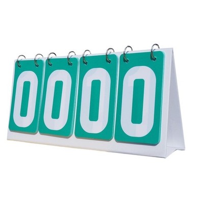 Sport-Anzeigetafel 4-stellig Score Keeper für Fußball Badminton Tischtennis