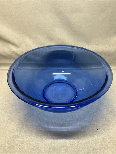 Vintage PYREX Cobalt Blue  Glass Mixing Bowl #325 2.5L 10"