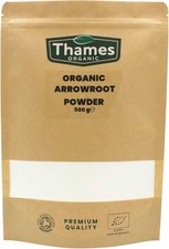 Organic Arrowroot Powder 500g - Arrowroot Flour, Starch Non-GMO Thickening Agen 32.12 per kilo