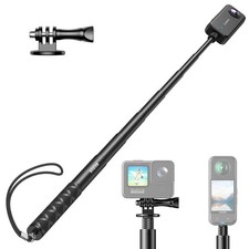 Super Long 150cm Invisible Selfie Stick, Extension Selfie Stick Compatible wi...