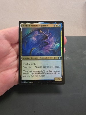 Wraith, Vicious Vigilante 0160 Uncommon Foil Spider-Man MTG
