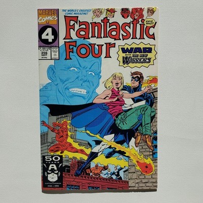 Fantastic Four #356 (Marvel Comics, September 1991) comes screamin  in with a fu