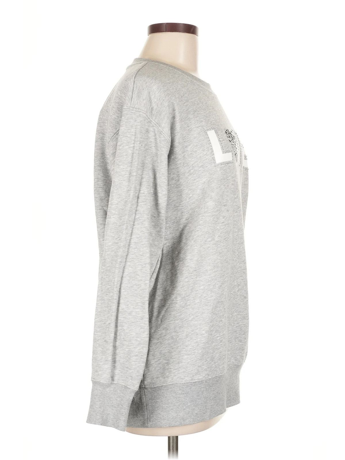 MICHAEL Michael Kors Women Silver Sweatshirt M thumbnail 3