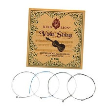 Violin String, G-D-A-E Universal Steel Strings Full Set for 4/4 3/4 1/2 1/4