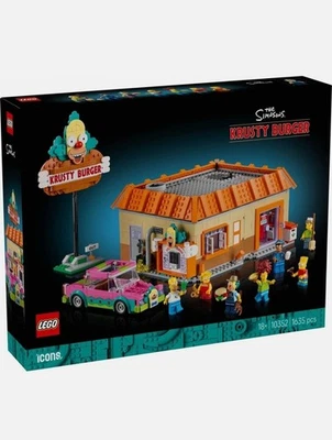LEGO® Icons 10352 The Simpsons™: Krusty Burger Gebraucht OHNE MINIFIGUREN