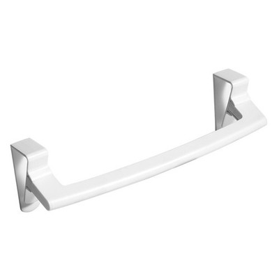 Plastic Over the Cabinet Towel Bar Hand Towel and Washcloth Rack for Bathroom
