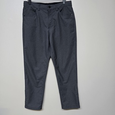 Ministry of Supply Kinetic Pant Mens 32x27 Gray Performance Stretch Work Pant