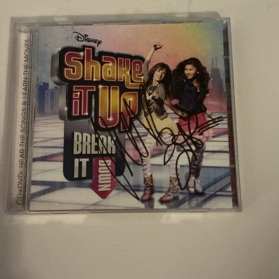 Zendaya & Bella Thorne SIGNED ''Shake It Up: Break It Down'' CD/DVD -Disney Prove