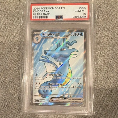 PSA 10 Kingdra ex 080/064 SV: Shrouded Fable Ultra Rare Holo 2024 English