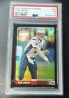 2003 Bowman Chrome Football #14 Tom Brady PSA 5  Refractor /500.  POP 1