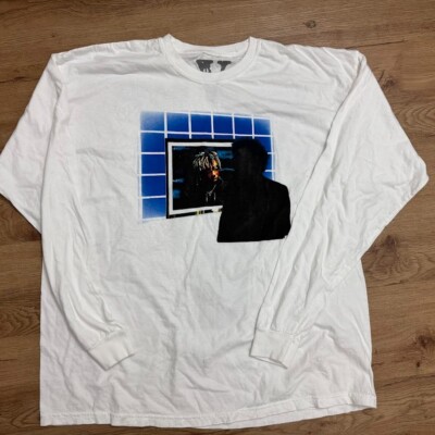 Juice Wrld x XO x Vlone Reflect Longsleeve Shirt Men's Size 2XL White