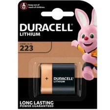 1 x Duracell  CRP2  223 6V Lithium Ultra  Battery CR223 DL223  EL223AP CR-P2