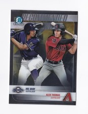 2018 Bowman Chrome Draft Recommended Viewing #RVGT Alek Thomas Joe Gray