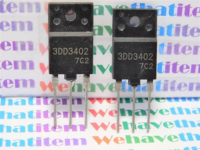 3DD3402 / D3402 / TRANSISTOR / TO3P / 2 PIECES / (qzty) | eBay