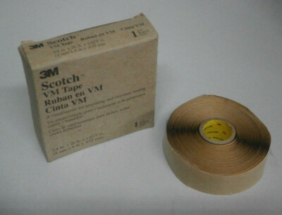 Isolierband 3M Vinyl Mastikband Klebeband Scotch Tape/Ruban 19mm x 6m schwarz
