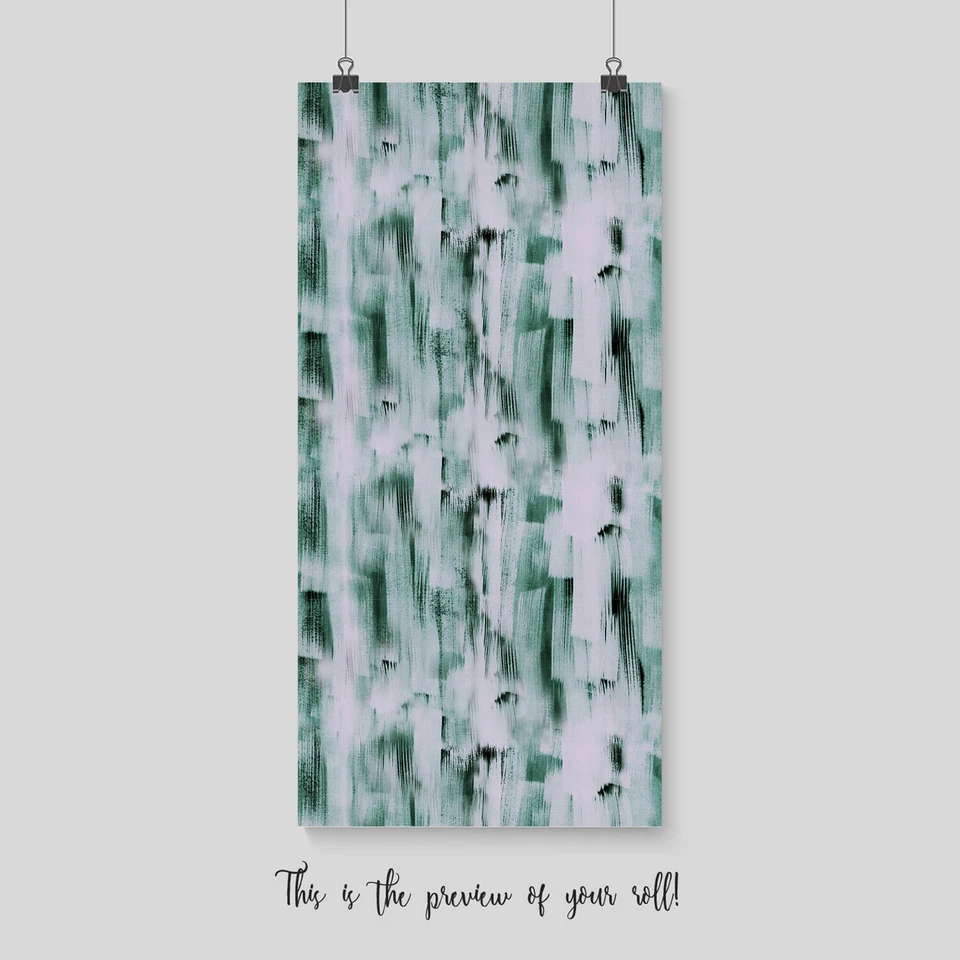 Modern Brush Touch Non-Woven wallpaper Watercolor wall mural Abstract Home decor - Image 2 of 4