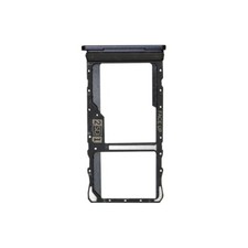 SIM microSD Card Tray Dual for Motorola Moto G50 Steel Gray Replacement Part