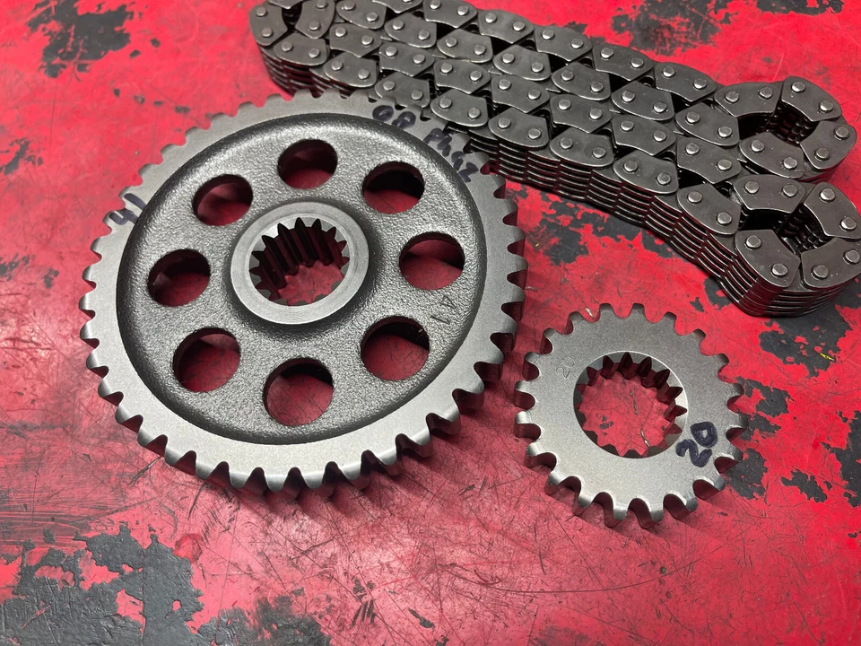 Yamaha Venture Lite Phazer PZ50 07 08 09 10 11 12 chain gears sprocket 41T 20t - Image 2 of 3