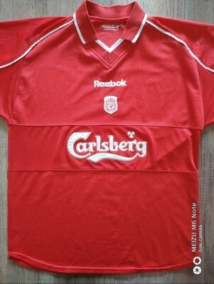 ウェア Liverpool 2000 2001 2002 HOME Liverpool 2000 2001 2002 HOME - メルカリ