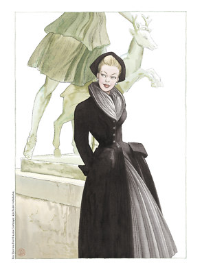 A DRESS BY DIOR VZA luxury HC complete edition + signed art print ANNIE GOETZINGER